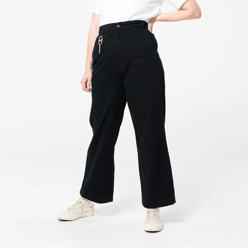 SUK WORKWEAR BLACK CONSTRUCTION PANT SIZE 14